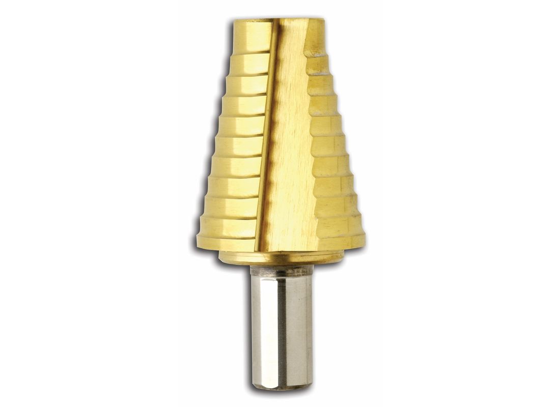 13/16 In. to 1-3/8 In. Titanium-Coated Step Drill Bit Bosch SDT9