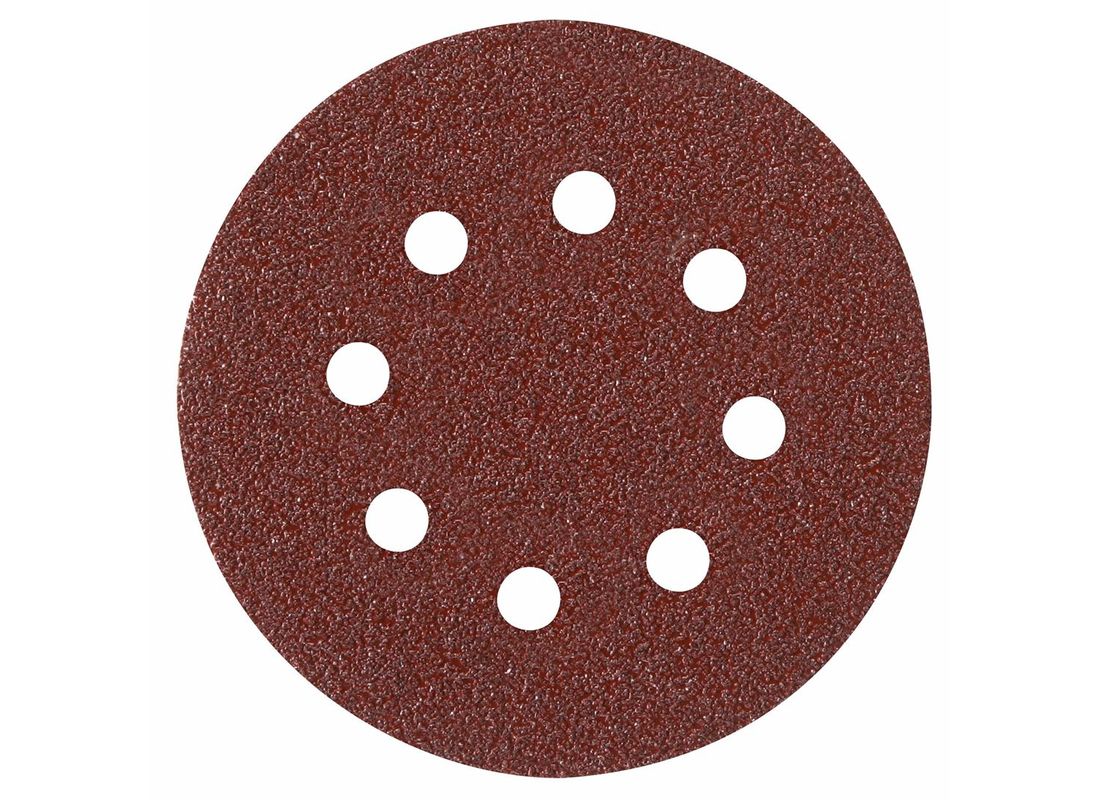 5 pc. 40 Grit 5 In. 8 Hole Hook-And-Loop Sanding Discs Bosch SR5R040