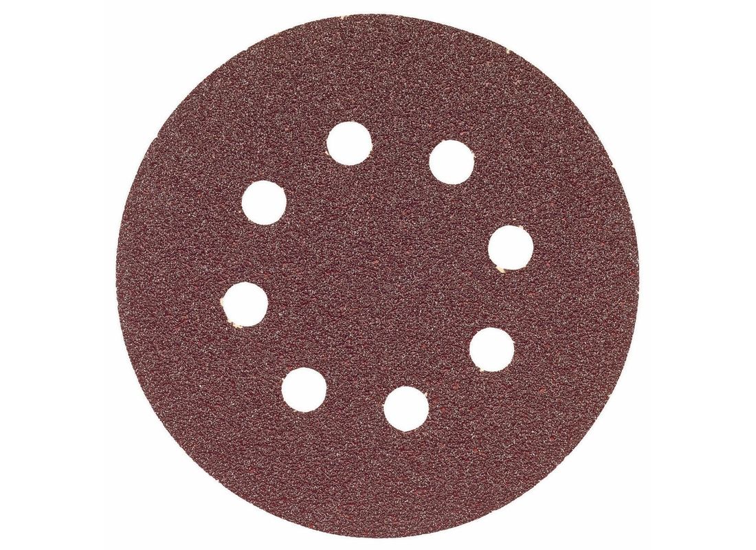 5 pc. 60 Grit 5 In. 8 Hole Hook-And-Loop Sanding Discs Bosch SR5R060