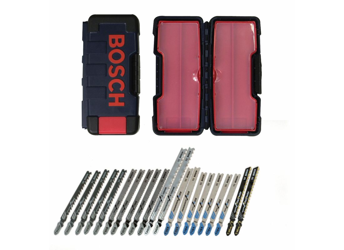 21 pc. T-Shank Jig Saw Blade Set for Multiple Materials Bosch TC21HC