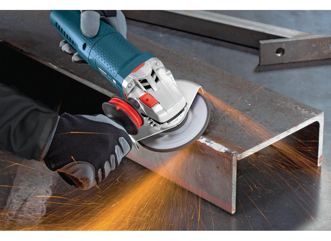 Meule abrasive Rapido™ de 4-1/2 po x 0,045 po avec abrasif type 27A (ISO 42), grain 60, alésage de 7/8 po, pour coupe rapide de métal et matériaux inoxydables Bosch TCW27S450