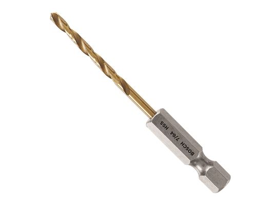 7/64 In. Impact Tough™ Titanium Drill Bit