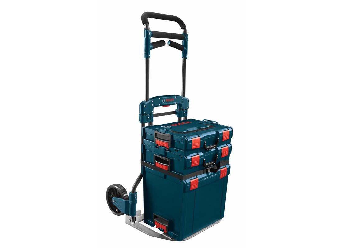 Chariot de chantier mobile pliant robuste Bosch XL-CART