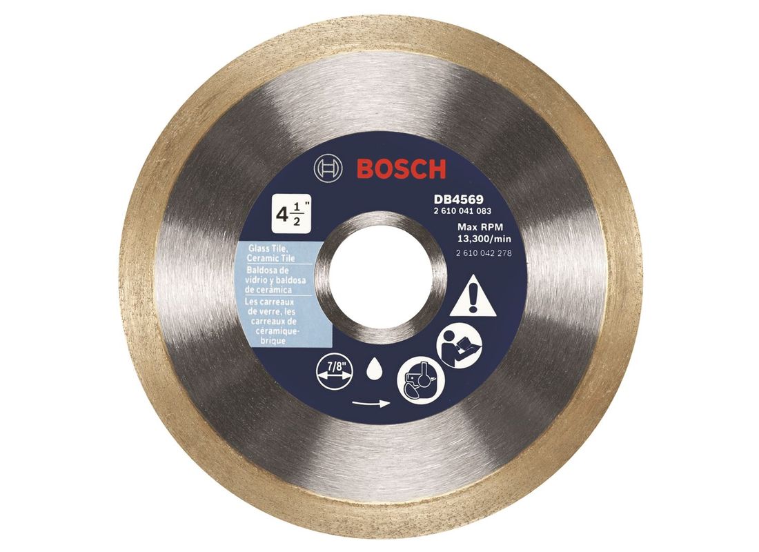 Disque diamanté premium à couronne de coupe de 4 -1/2 po Bosch DB4569