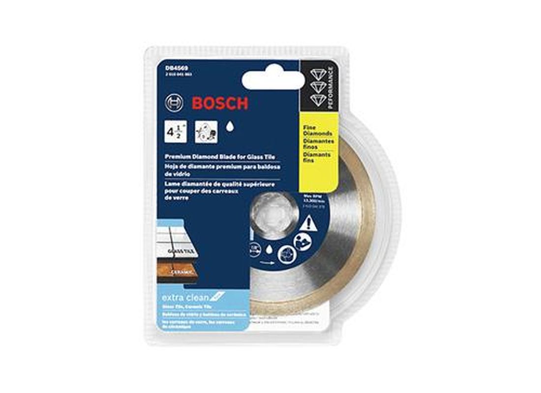 4-1/2 In. Premium Continuous Rim Diamond Blade Bosch DB4569