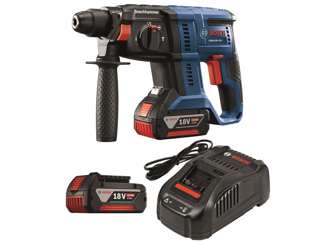 18V 3/4 In. SDS-plus® Rotary Hammer Kit Bosch GBH18V-20K21