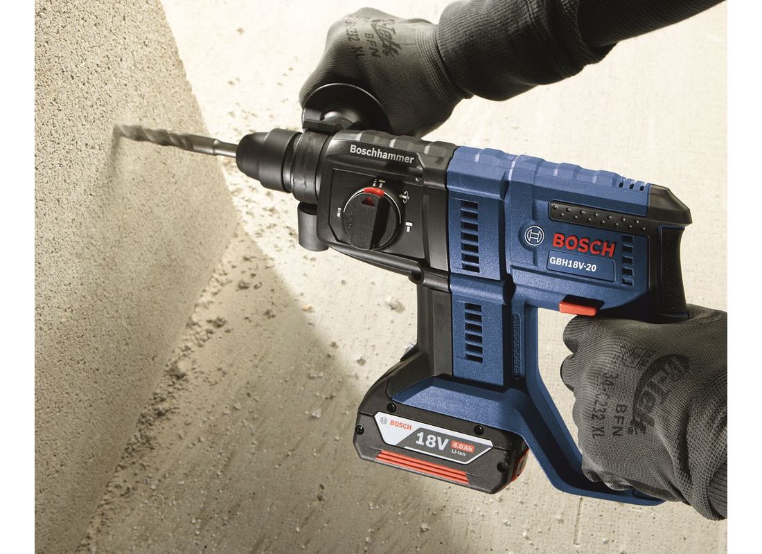 18V 3/4 In. SDS-plus® Rotary Hammer Kit Bosch GBH18V-20K21