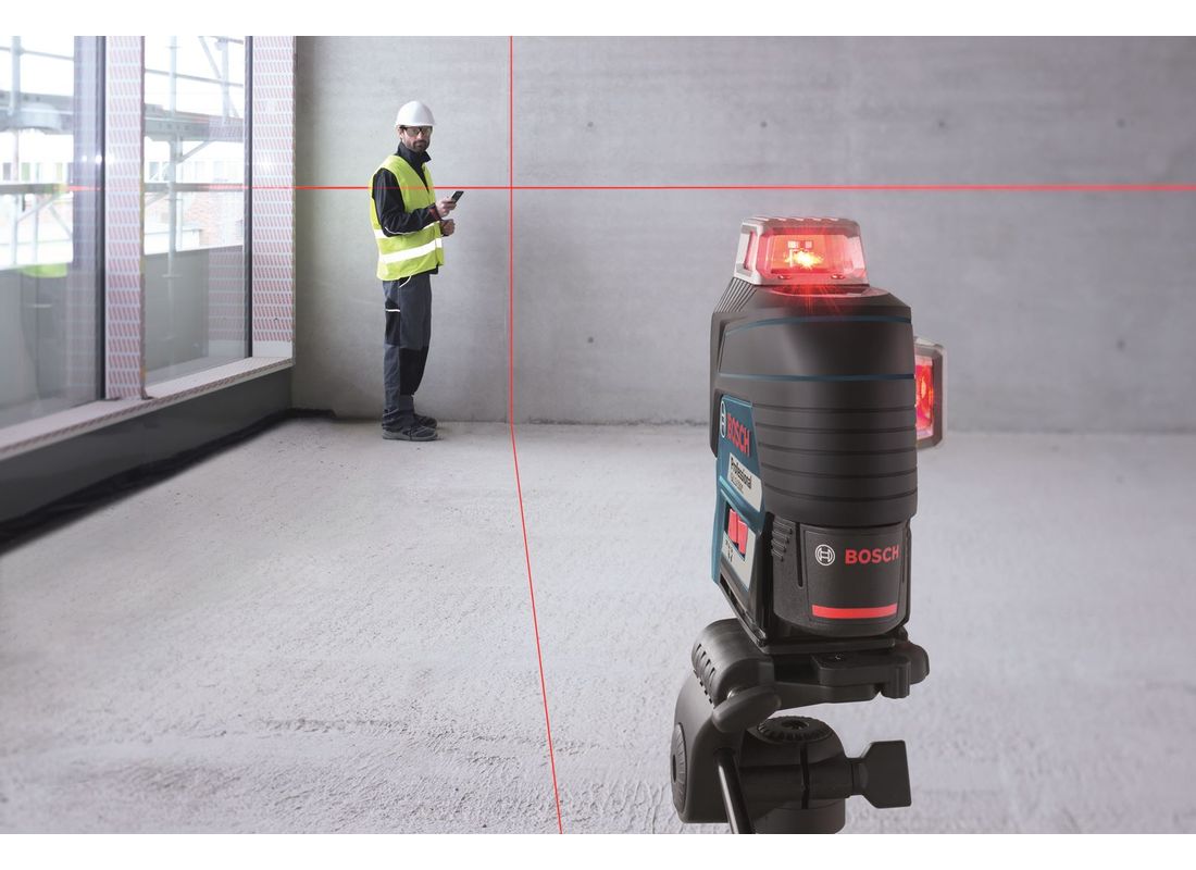 360? Connected Three-Plane Leveling and Alignment-Line Laser Bosch GLL3-330C