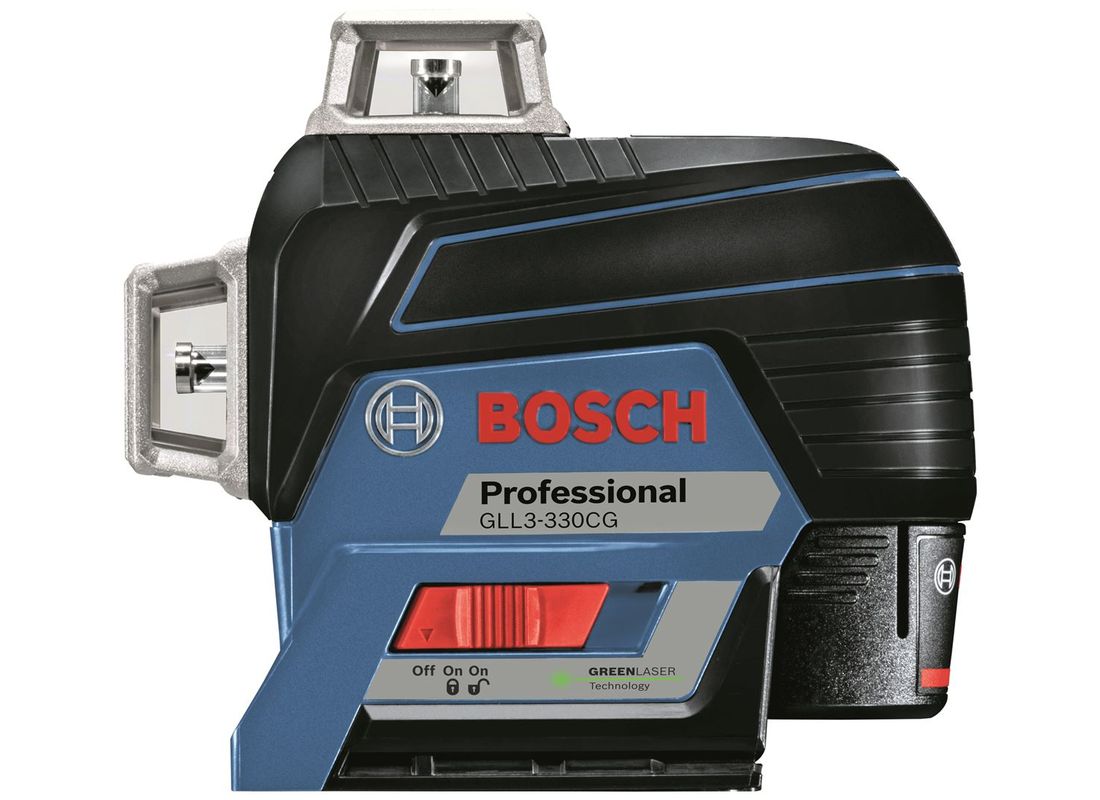 360? Connected Green-Beam Three-Plane Leveling and Alignment-Line Laser Bosch GLL3-330CG