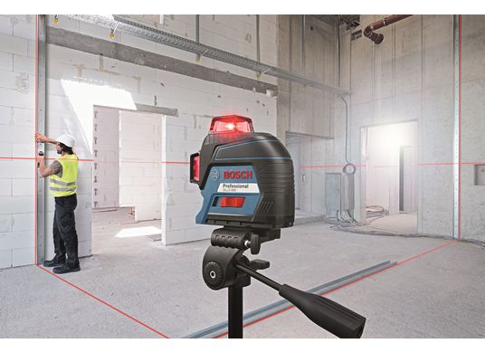 360° Three-Plane Leveling and Alignment-Line Laser