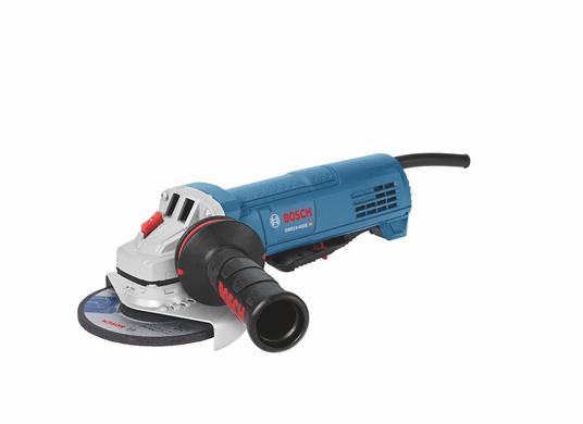 4-1/2 In. Ergonomic Angle Grinder with No Lock-On Paddle Switch