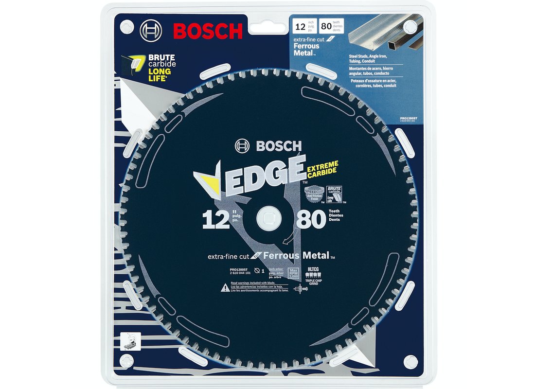 PRO1280ST 12 In. 80 Tooth Edge Circular Saw Blade for Ferrous Metal Cutting