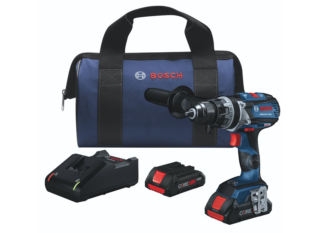 18V EC Brushless Connected-Ready Brute Tough 1/2 In. Drill/Driver Kit with (2) CORE18V 4.0 Ah Compact Batteries