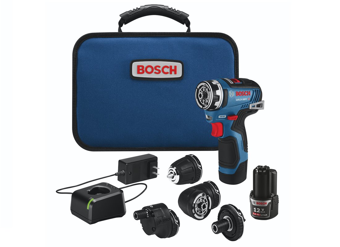 12V Max EC Brushless Flexiclick® 5-In-1 Drill/Driver System with (2) 2.0 Ah Batteries