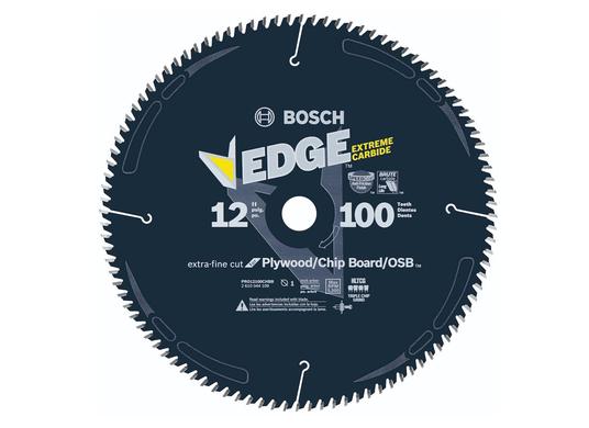 12 In. 100 Tooth Edge Circular Saw Blade for OSB/Plywood/Plastic