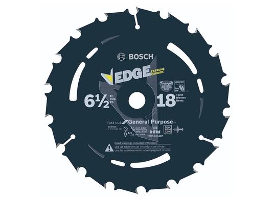 6-1/2 In. 18 Tooth Edge Circular Saw Blade for Fast Cuts