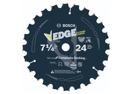 7-1/4 In. 24 Tooth Edge Circular Saw Blade for Framing