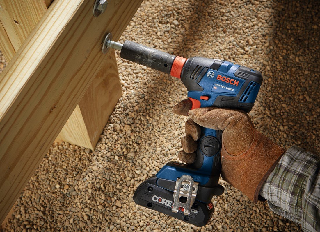 18V EC Brushless Connected-Ready Freak 1/4 In. and 1/2 In. Two-In-One Bit/Socket Impact Driver (Bare Tool)