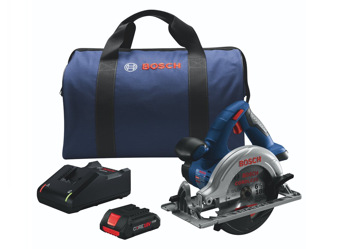 18V 6-1/2 In. Circular Saw Kit with (1) CORE18V 4.0 Ah Compact Battery