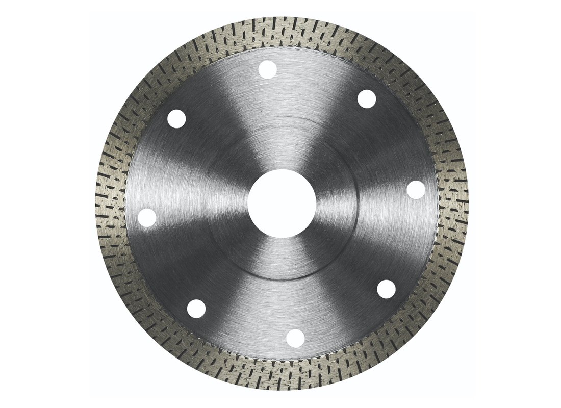 Disque diamanté premium Turbo à couronne de coupe de 5 po pour des coupes nettes