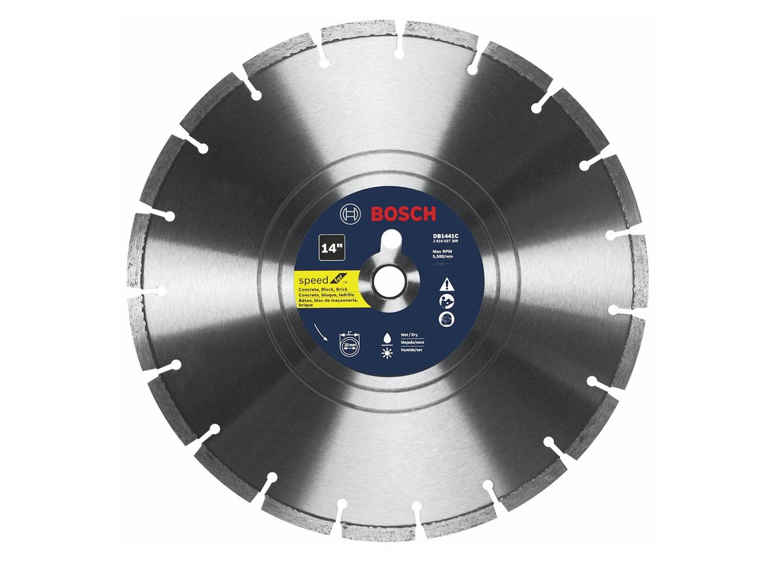 14 In. Premium Segmented Rim Diamond Blade for Universal Rough Cuts