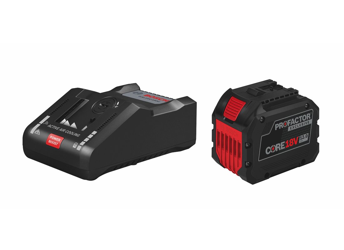 18V CORE18V PROFACTOR Endurance Starter Kit with (1) CORE18V 12.0 Ah PROFACTOR Exclusive Battery and (1) GAL18V-160C 18V Lithium-Ion Battery Turbo Charger