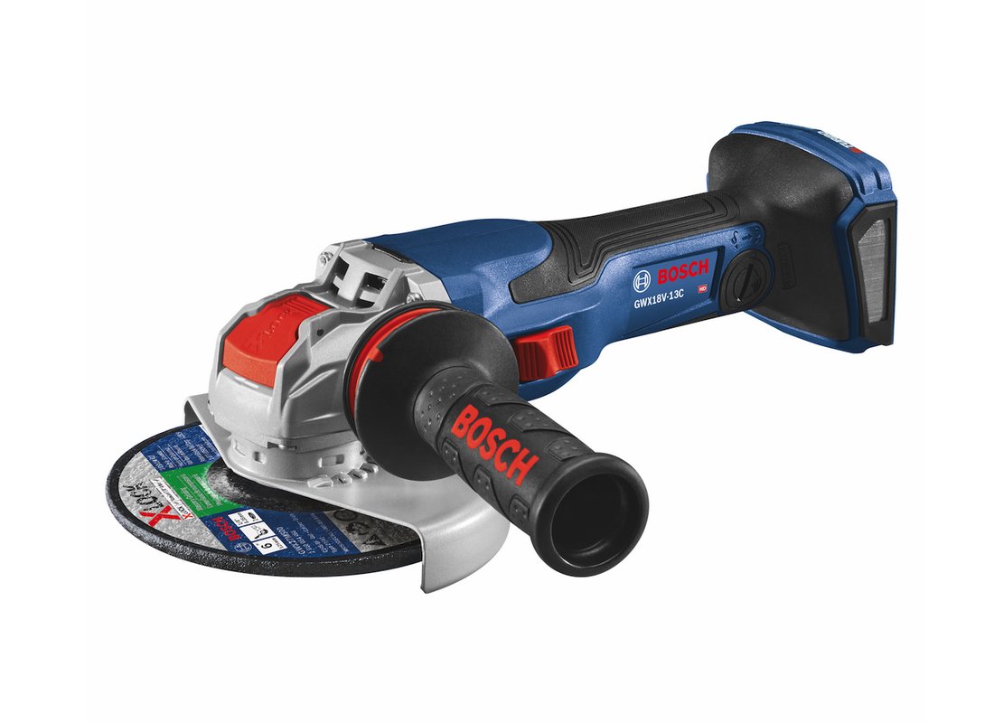 PROFACTOR 18V Spitfire X-LOCK Connected-Ready 5 – 6 In. Angle Grinder with Slide Switch (Bare Tool)