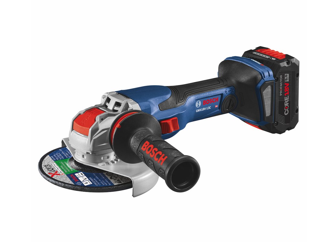 PROFACTOR 18V Spitfire X-LOCK Connected-Ready 5 – 6 In. Angle Grinder Kit with (1) CORE18V 8.0 Ah PROFACTOR Performance Battery