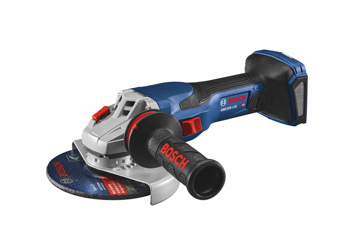 PROFACTOR 18V Spitfire Connected-Ready 5 – 6 In. Angle Grinder with Slide Switch (Bare Tool)