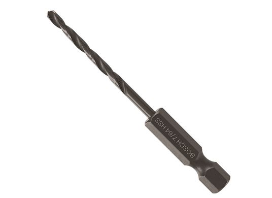 7/64 In. Impact Tough™ Black Oxide Drill Bit