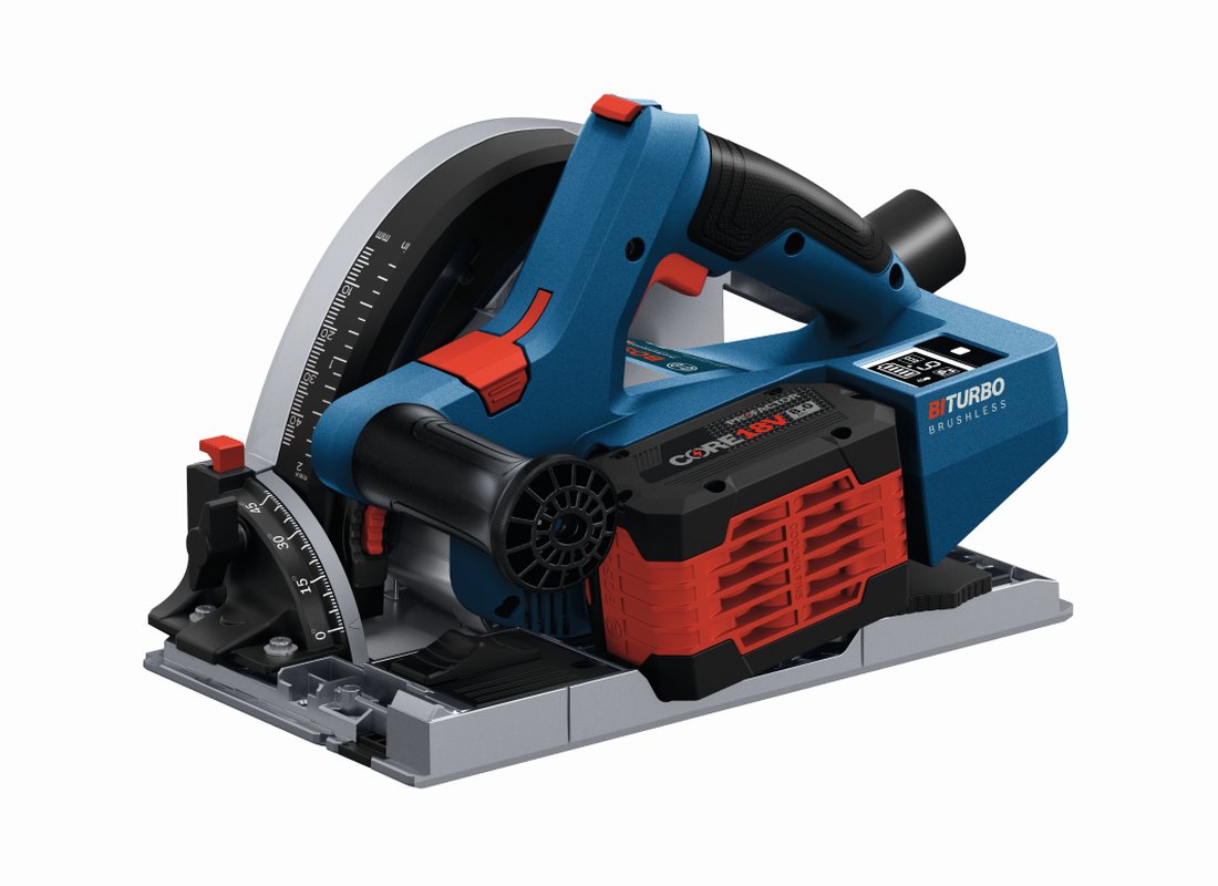 PROFACTOR 18V Connected-Ready 5-1/2 In. Track Saw Kit with (1) CORE18V 8.0 Ah PROFACTOR Performance Battery