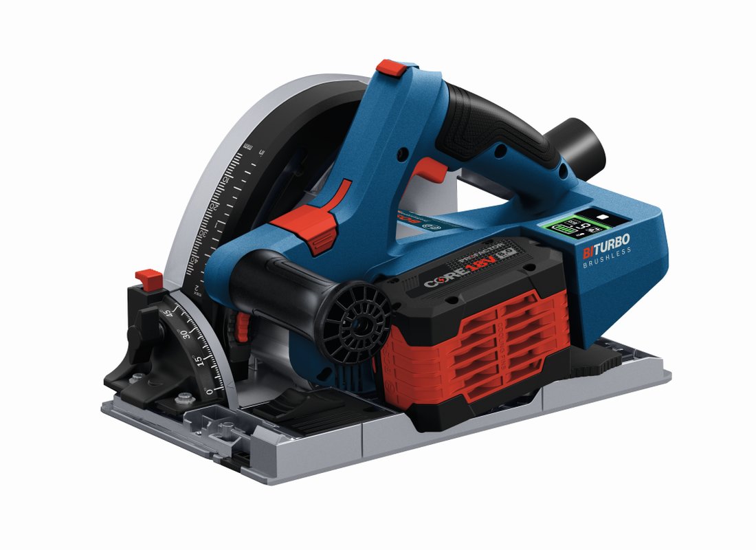 PROFACTOR 18V Connected-Ready 5-1/2 In. Track Saw Kit with (1) CORE18V 8.0 Ah PROFACTOR Performance Battery