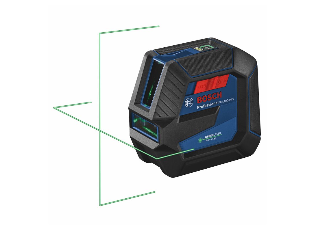 Green-Beam Self-Leveling Cross-Line Laser