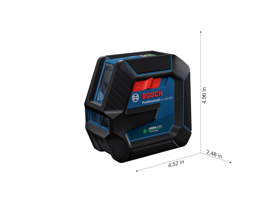 Green-Beam Self-Leveling Cross-Line Laser