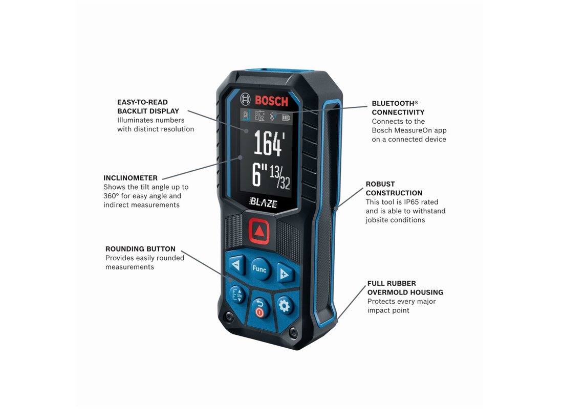 BLAZE™ Connected 165 Ft. Laser Measure