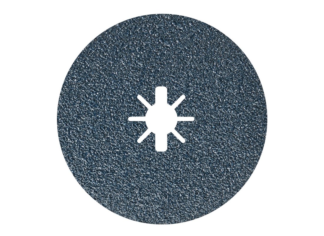 25 pc. 6 In. 24 Grit X-LOCK Coarse Grit Abrasive Fiber Discs