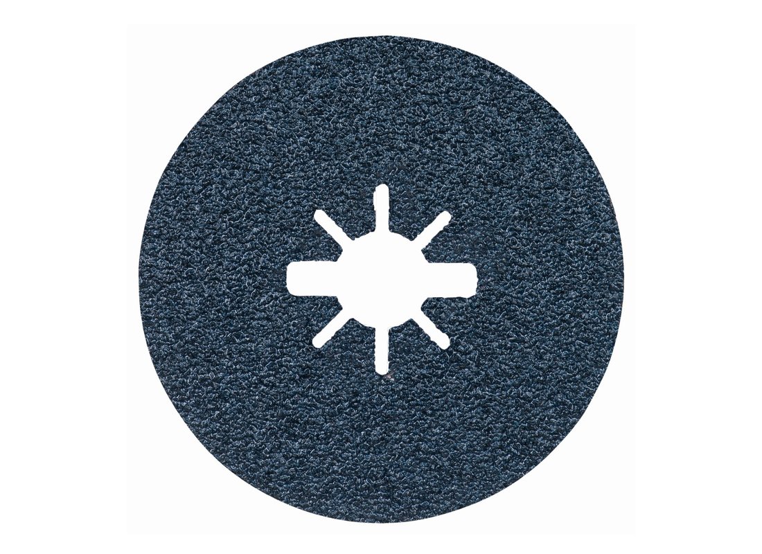 25 pc. 4-1/2 In. 24 Grit X-LOCK Coarse Grit Abrasive Fiber Discs