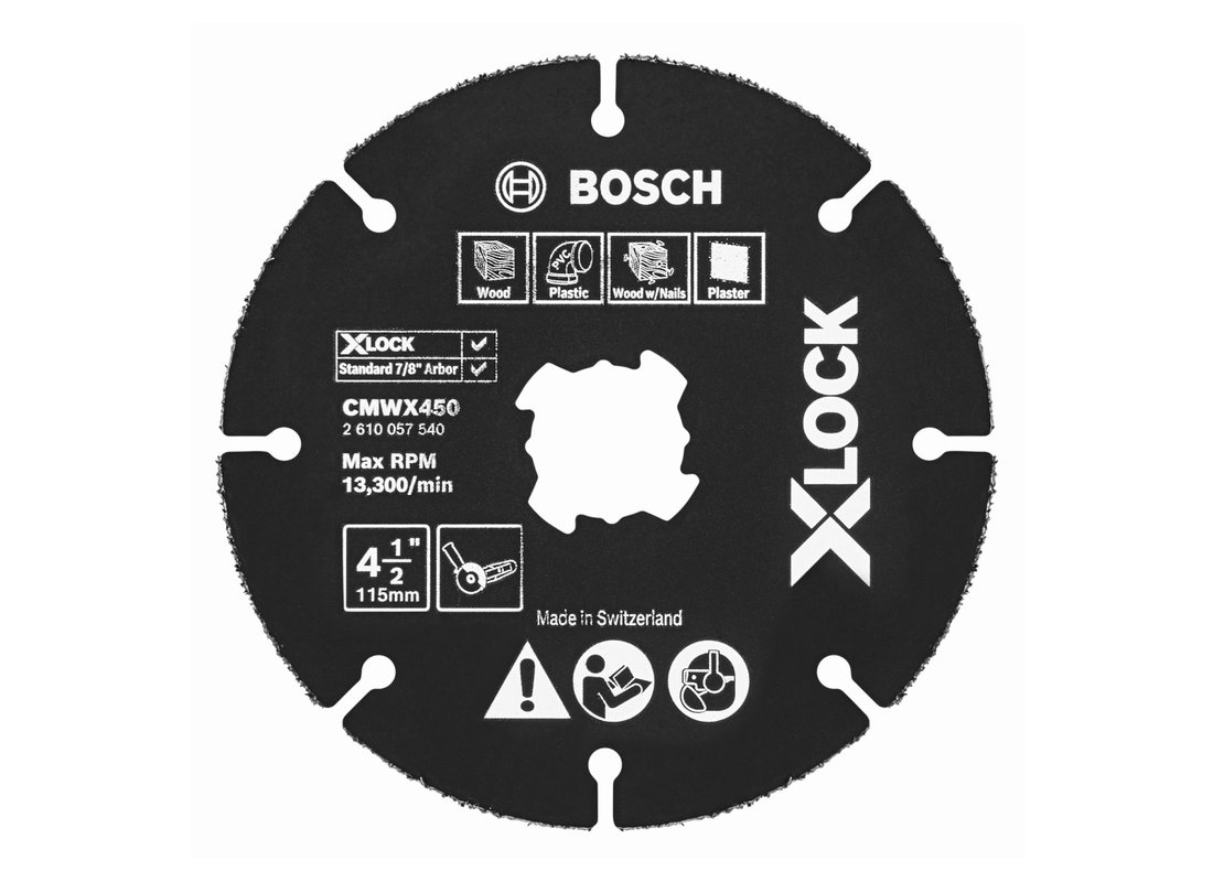 4-1/2 In. X-LOCK Carbide Multi-Wheel