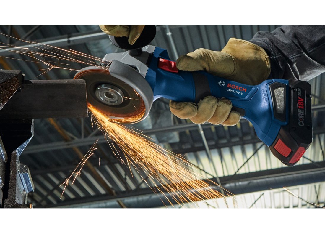 18V Brushless 4-1/2 In. Angle Grinder with Slide Switch (Bare Tool)